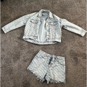 Alexander wang denim jacket